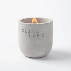 Salt Mini Cement Candle